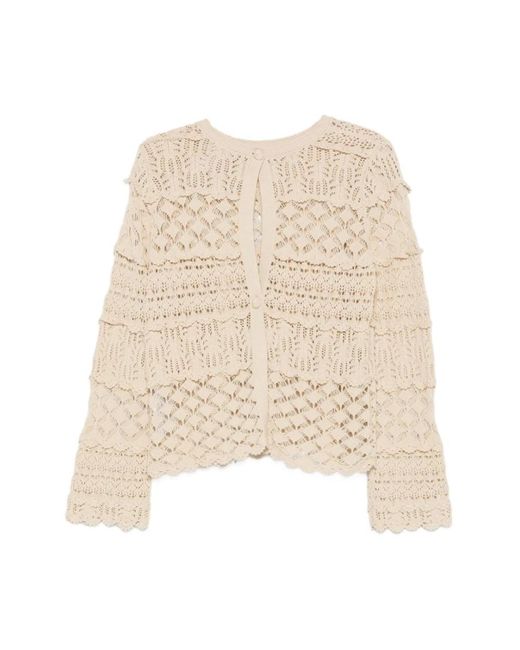 Cardigans Semicouture de color Natural