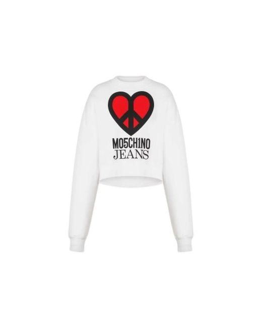 Sweatshirts & hoodies > sweatshirts Moschino en coloris White