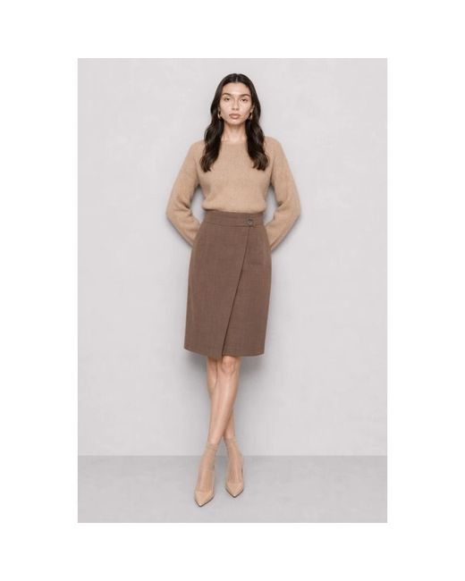 Kocca Brown Short Skirts