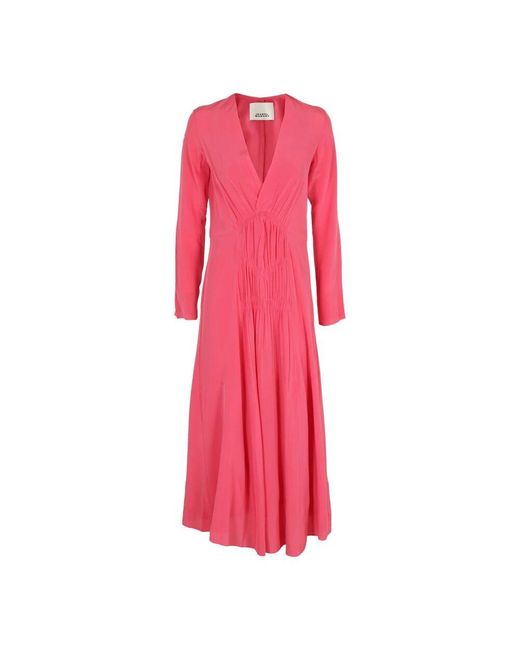 Isabel Marant Pink Midi-Kleid