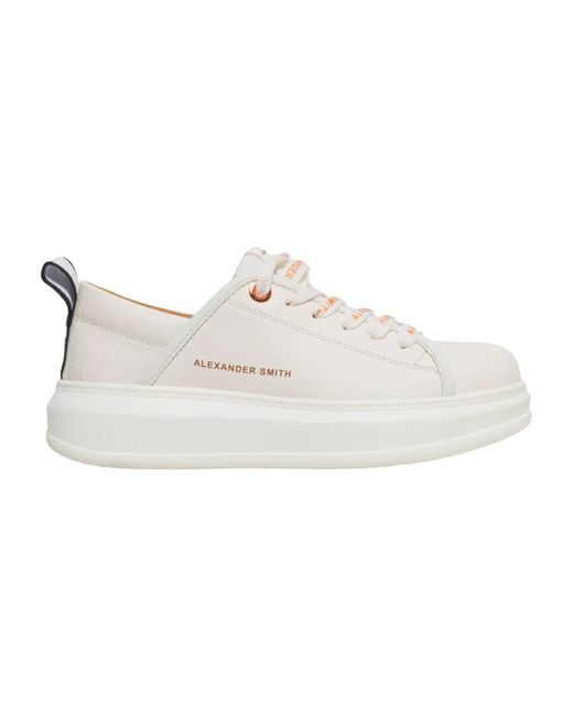 Alexander Smith White Sneakers