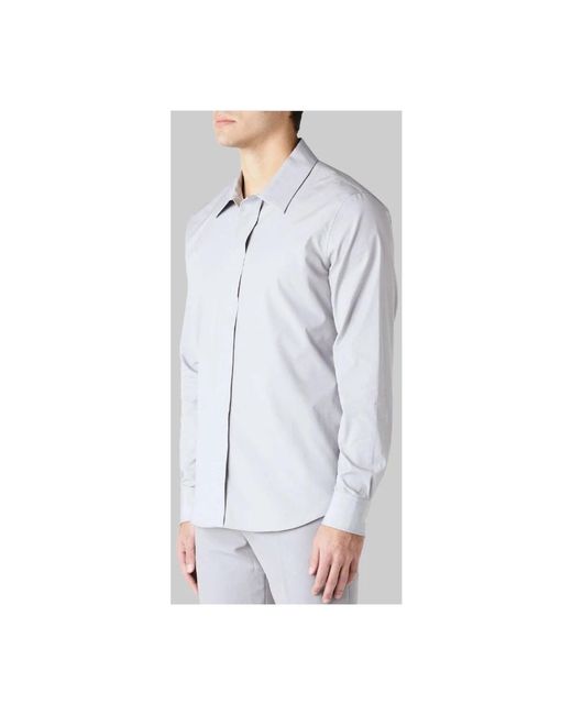 McQueen Casual Shirt in het Blue voor heren