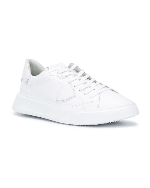 Philippe Model Sneakers in het White voor heren