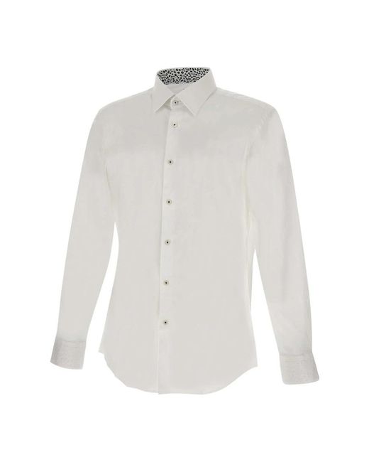 Boss White Casual Shirts for men