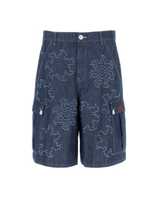 Marni Blue Denim Shorts for men