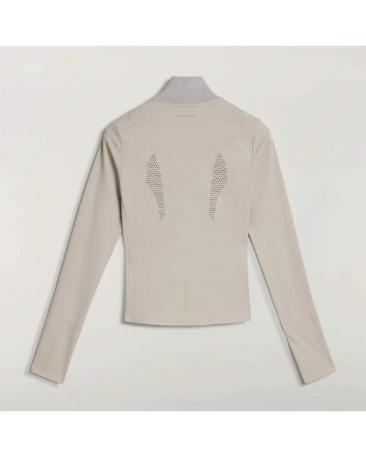 Adidas Fitness ,Polyester Training Midlayer Jacket in het Gray