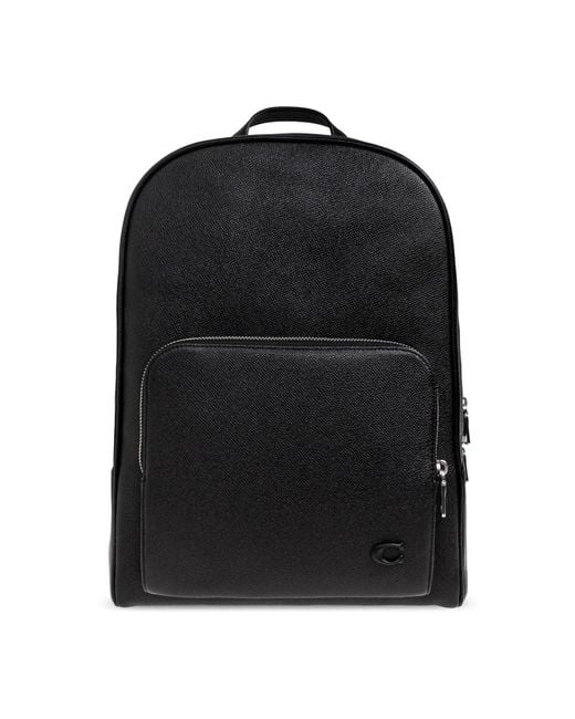 COACH Black Backpacks for men