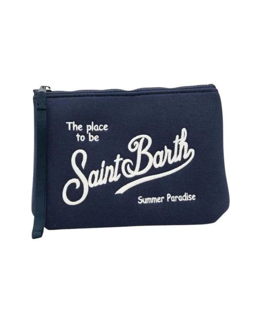 Mc2 Saint Barth Blue Clutches
