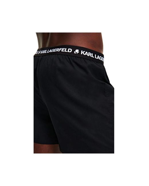 Karl Lagerfeld Ondergoed ,Zwart ,Katoen Boxer Briefs 3-Pack in het Black voor heren