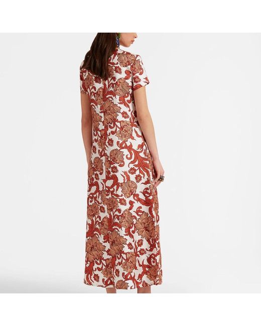 LaDoubleJ Maxi Dresses in het Red