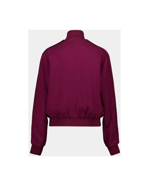 Casablanca Purple Bomber Jackets