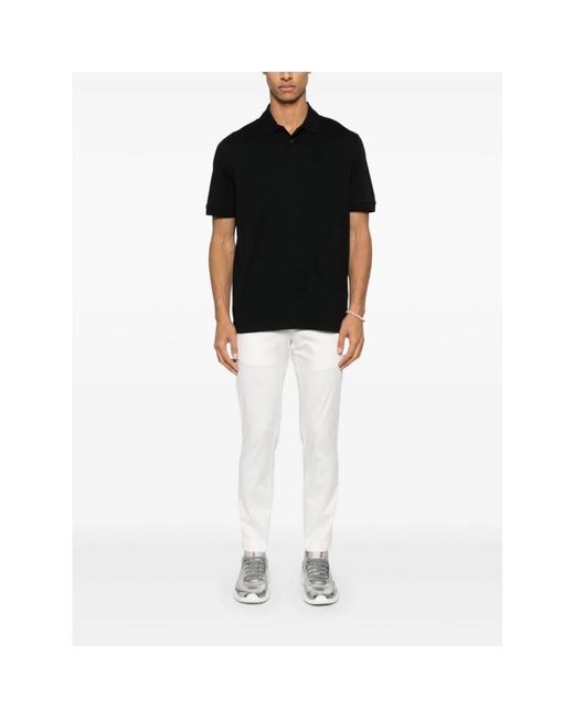 PT Torino White Slim-Fit Trousers for men