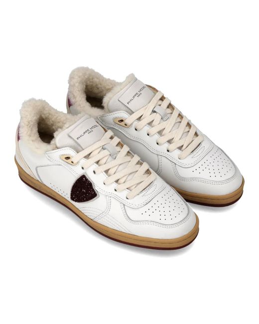 Philippe Model White Sneakers