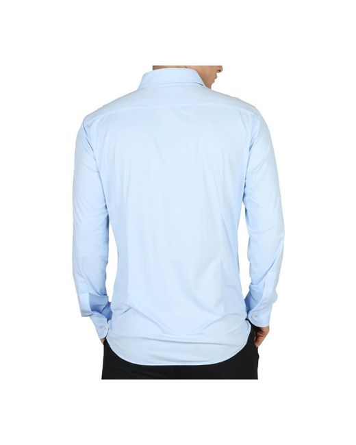 Boss Blue Casual Shirts for men