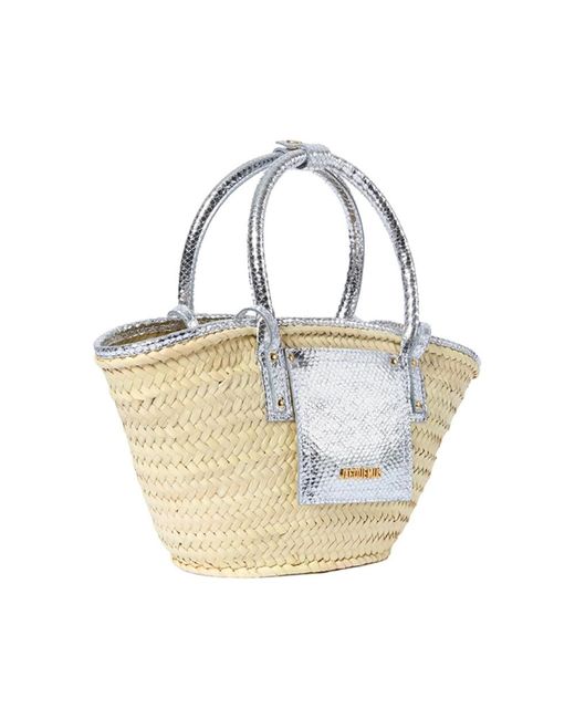 Jacquemus Metallic Handbags