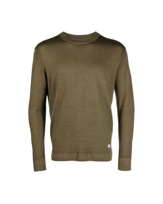 Round-Neck Knitwear C P Company pour homme en coloris Green