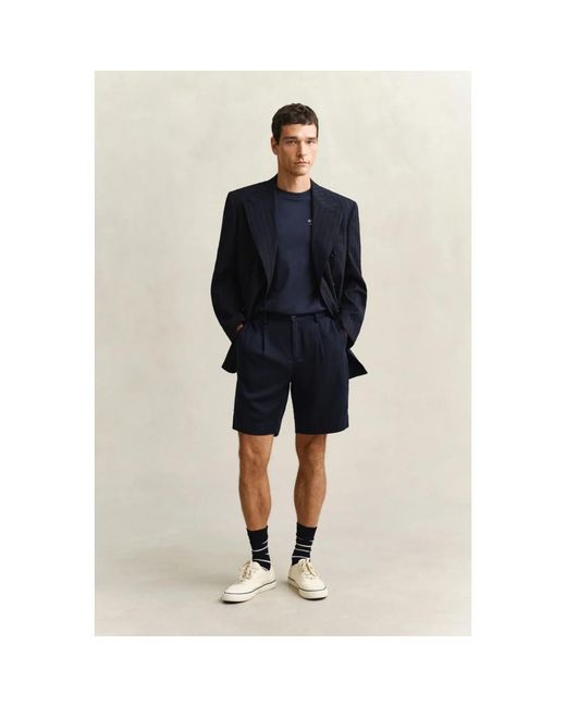 Gant Blue Casual Shorts for men