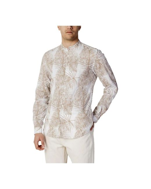 Men's shirt di Antony Morato in White da Uomo