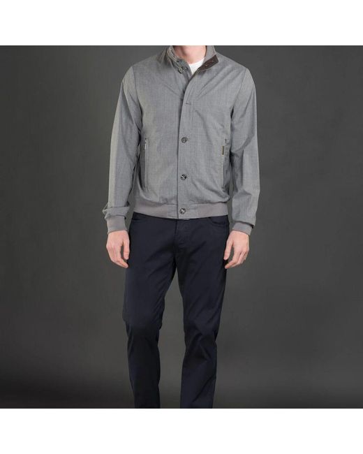 Bomber Jackets Moorer de hombre de color Gray