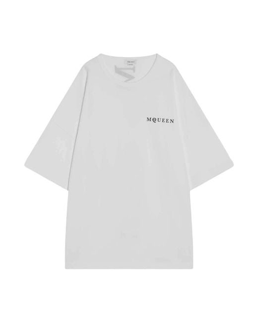 Alexander McQueen Stijlvolle T-Shirts En Polos in het White voor heren