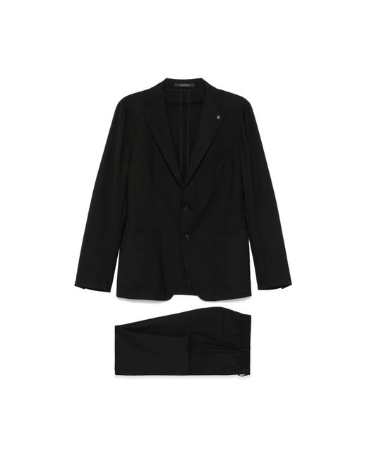 Single Breasted Suits Tagliatore de hombre de color Black