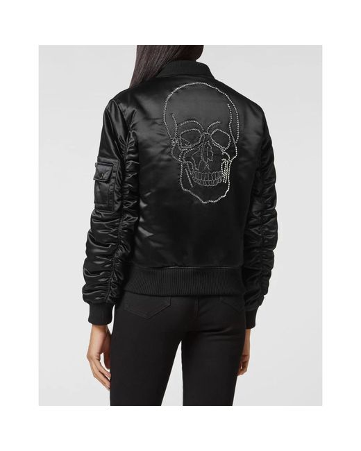 Bomber Jackets Philipp Plein de color Black