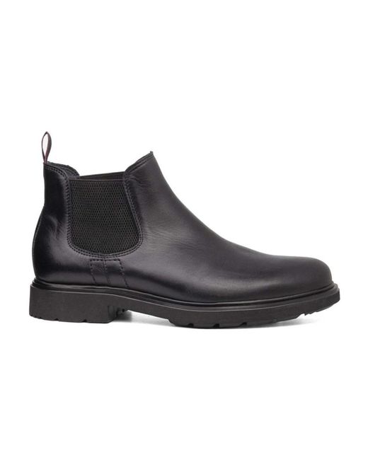 Callaghan Black Chelsea Boots for men