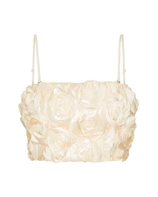 Sleeveless Tops ROTATE BIRGER CHRISTENSEN en coloris Natural