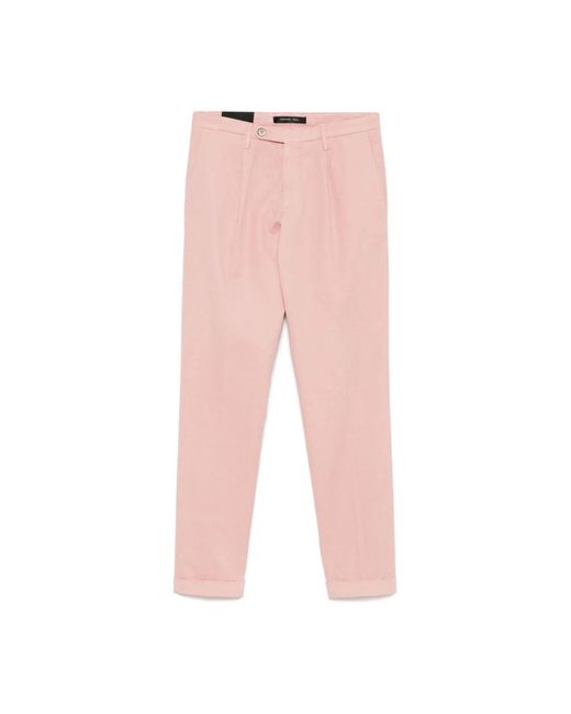 Slim-Fit Trousers Michael Coal de hombre de color Pink