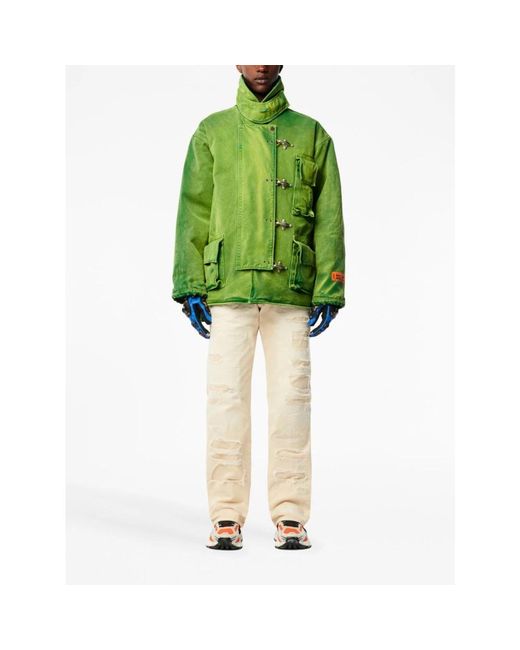 Heron Preston Natural Straight Fit Jeans for men