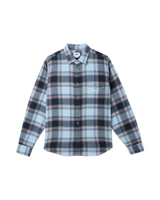 Obey Blue Casual Shirts for men