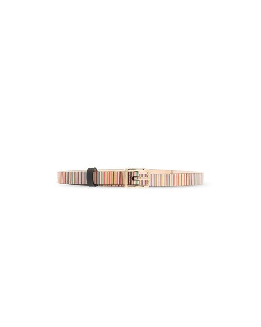 Paul Smith Pink Ledergürtel