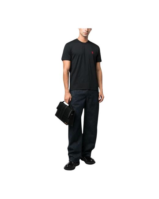 AMI T-Shirts in het Black voor heren