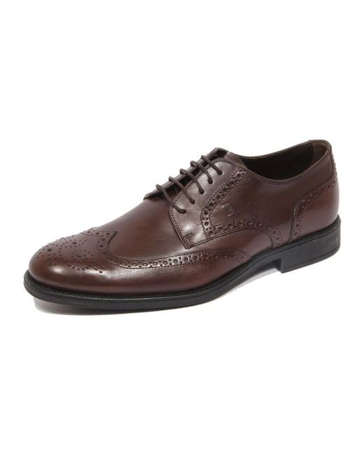 Tod's Brown Lace-Up Boots for men