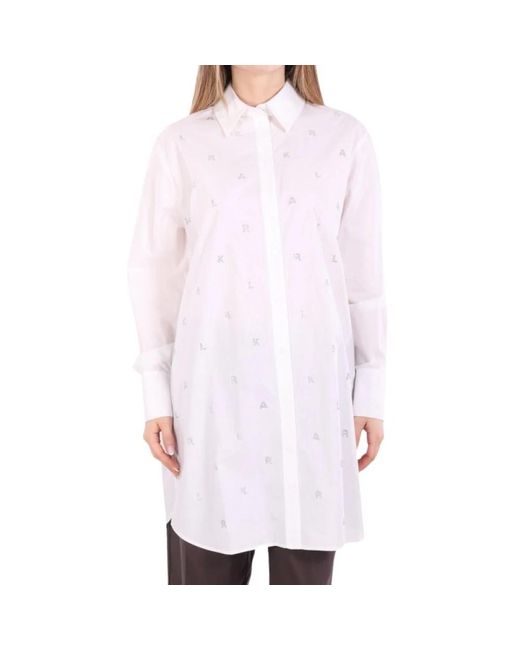 Karl Lagerfeld White Shirts