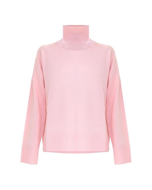 Turtlenecks Kocca de color Pink