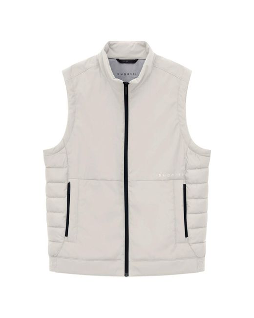 Bugatti Gray Vests for men
