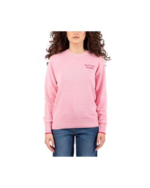 Knitwear > round-neck knitwear Saint Barth en coloris Pink