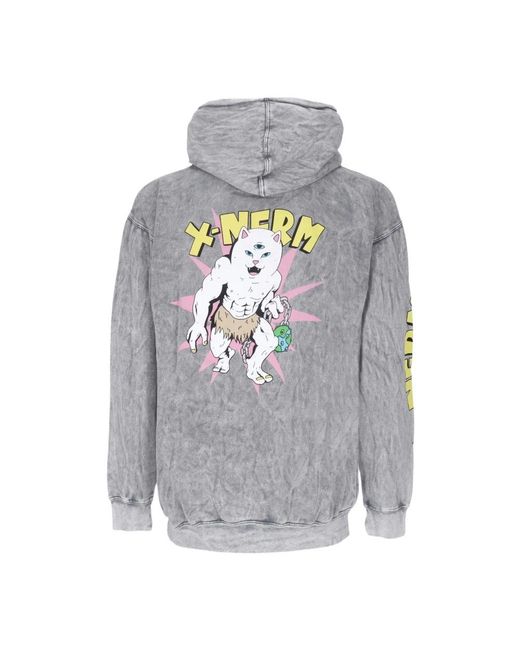 RIPNDIP Gray Hoodies for men