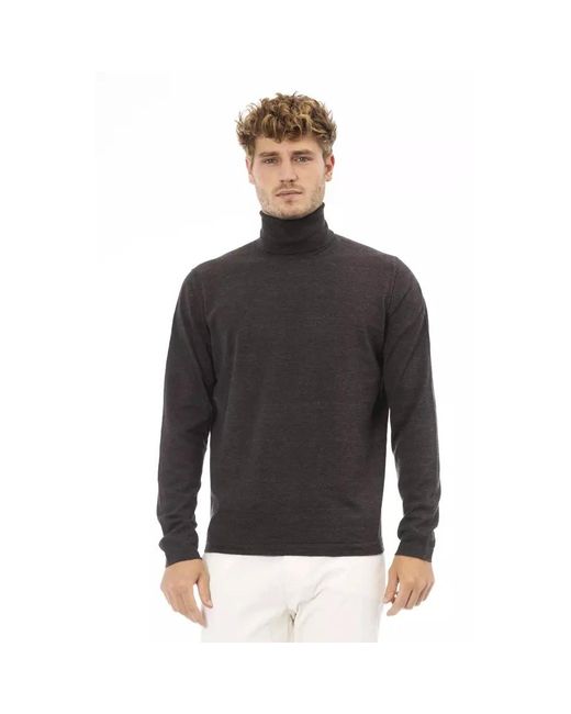 Turtlenecks Alpha Studio de hombre de color Black