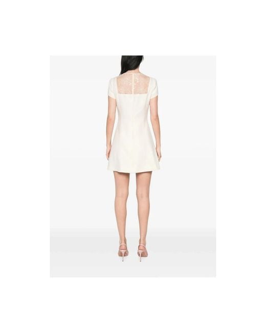 Valentino Natural Short Dresses