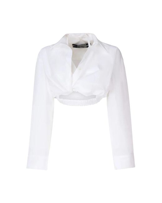 Blouses & shirts > shirts Jacquemus en coloris White