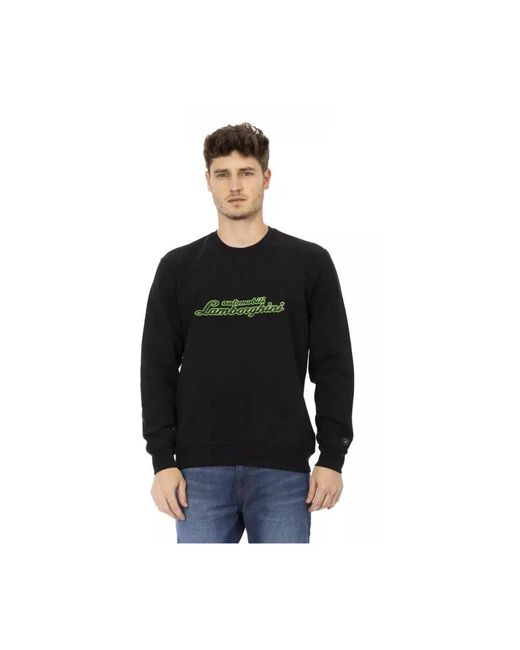 Automobili Lamborghini Black Sweatshirts for men