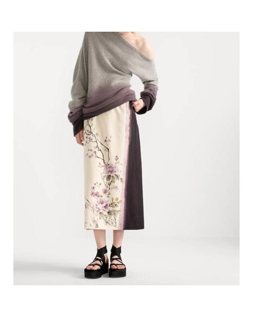 Dior Natural Midi Skirts