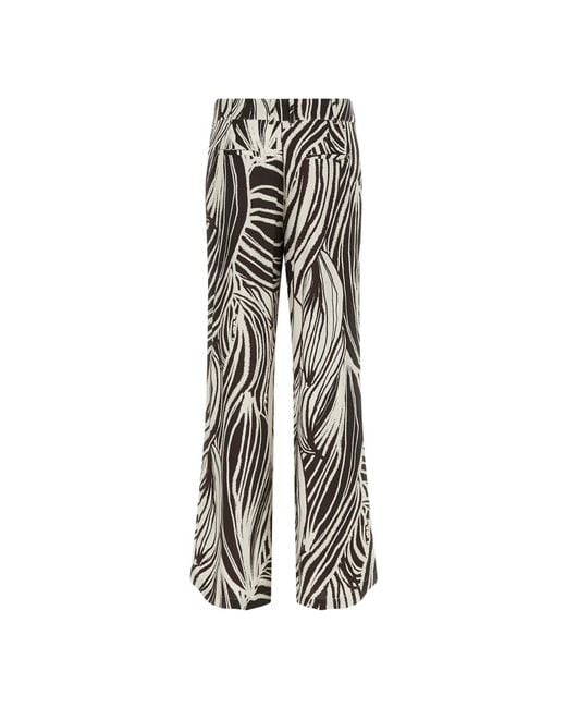 Guess White Wide Trousers