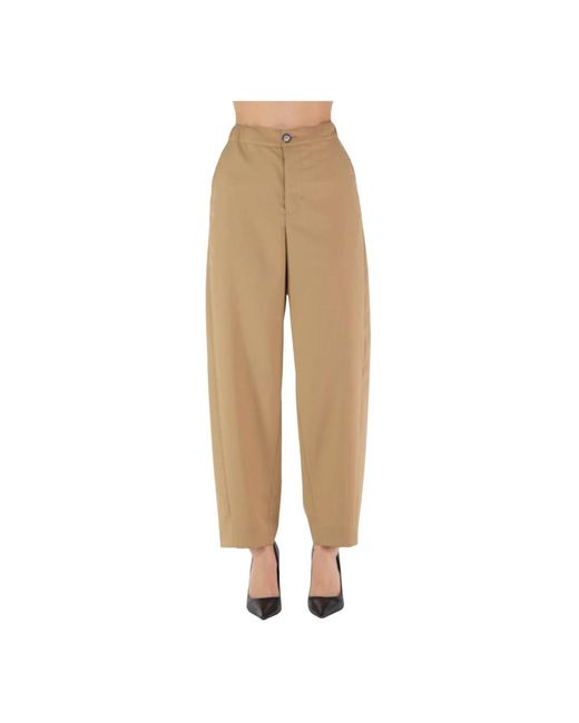 Marni Natural Wide Trousers