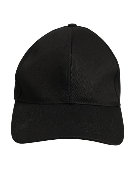 Dolce & Gabbana Black Hats & Caps