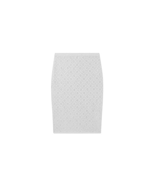 Casablanca White Short Skirts