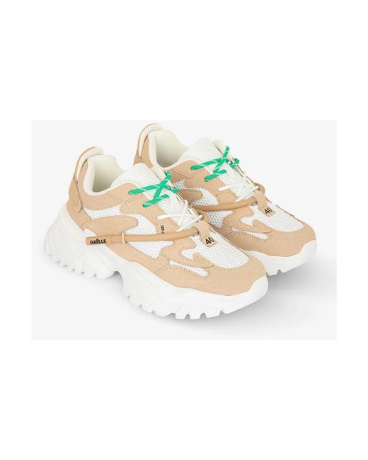 Gaelle Paris Natural Sneakers
