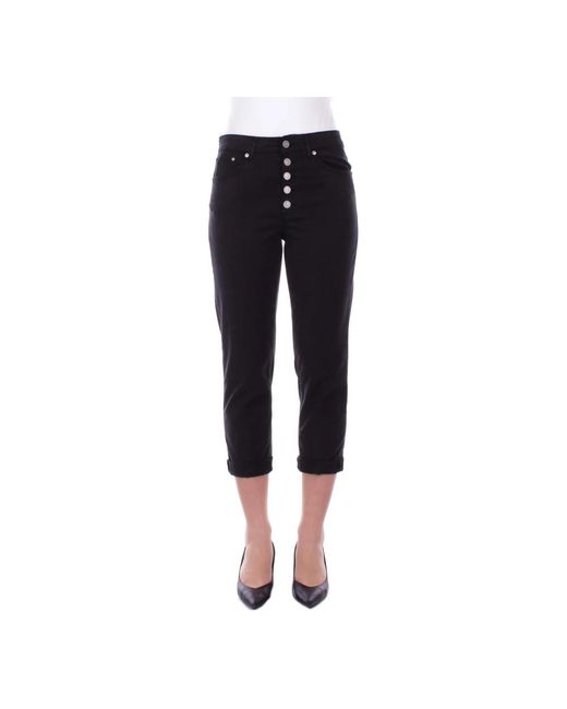 Dondup Blue Cropped Trousers